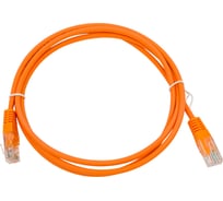 Коммутационный шнур DATAREX u/utp, категория 5e, lszh, нга-hf, 1,5 м, оранжевый DR-181808