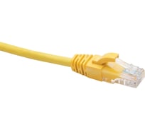Коммутационный шнур DATAREX u/utp, категория 5e, lszh, нга-hf, 2,0 м, желтый DR-181409