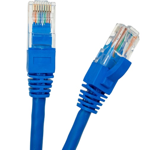 Коммутационный шнур DATAREX u/utp, категория 5e, lszh, нга-hf, 10,0 м, синий DR-181520