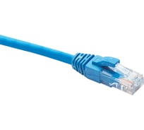 Коммутационный шнур DATAREX u/utp, категория 5e, lszh, нга-hf, 5,0 м, синий DR-181515
