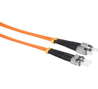 Оптический коммутационный шнур DATAREX патч-корд, fc-st, duplex, om2, нга-hf, оранжевый, 7,0 м DR-222356