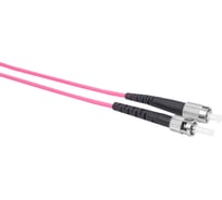 Оптический коммутационный шнур DATAREX патч-корд, fc-st, simplex, om4, нга-hf, маджента, 0,5 м DR-222330