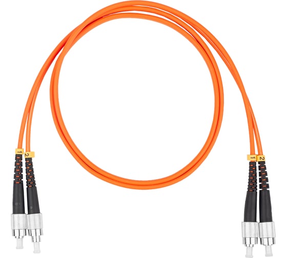 Оптический коммутационный шнур DATAREX патч-корд fc-fc duplex om2 нга-hf оранжевый 1,5 м DR-222252 1