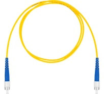 Оптический коммутационный шнур DATAREX патч-корд fc-fc simplex os2 нга-hf желтый 1,5 м DR-222202