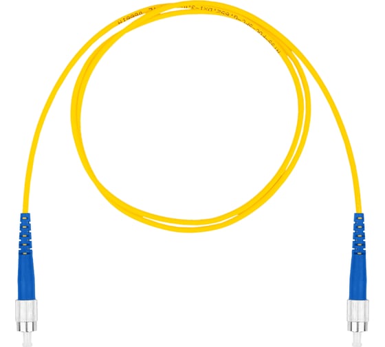 Оптический коммутационный шнур DATAREX патч-корд fc-fc simplex os2 нга-hf желтый 3,0 м DR-222204 1