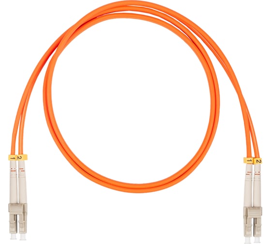 Оптический коммутационный шнур DATAREX патч-корд lc-lc duplex om2 нга-hf оранжевый 0,5 м DR-220050 1