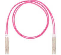 Оптический коммутационный шнур DATAREX патч-корд lc-lc duplex om4 нга-hf маджента 2,0 м DR-220073