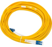 Оптический коммутационный шнур DATAREX патч-корд lc-lc duplex os2 нга-hf желтый 10 м DR-220047