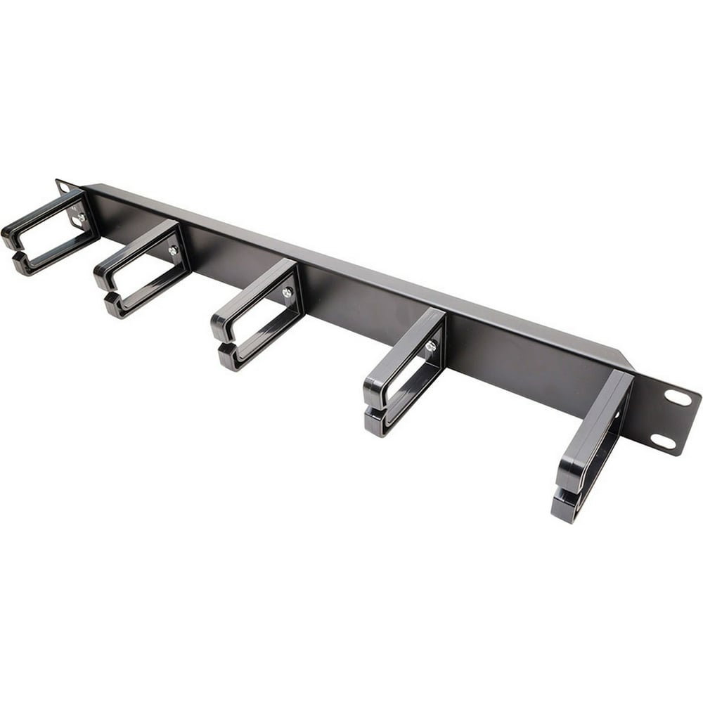 Кабельный организатор DATAREX 19 дюймов 1u с пластиковыми кольцами ...