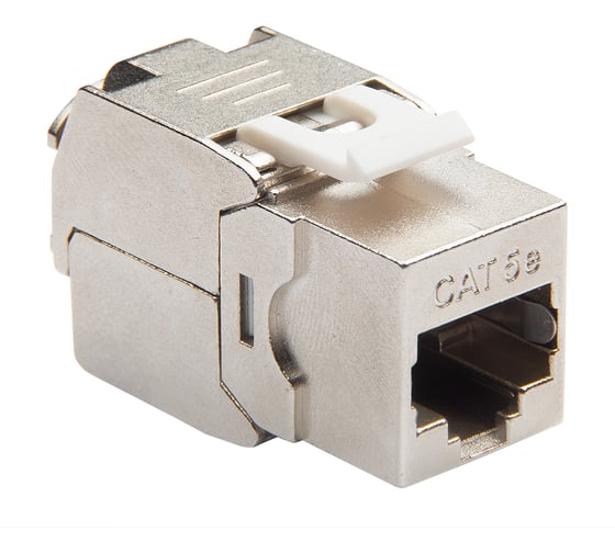 Розеточный модуль DATAREX keystone кат 5e ftp 1xrj45 t568a/b без инструмента белый DR-5112 1