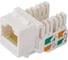 Розеточный модуль DATAREX keystone кат 5e utp 1xrj45 t568a/b белый DR-5102 1