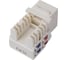 Розеточный модуль DATAREX keystone кат 5e utp 1xrj45 t568a/b белый DR-5102 3