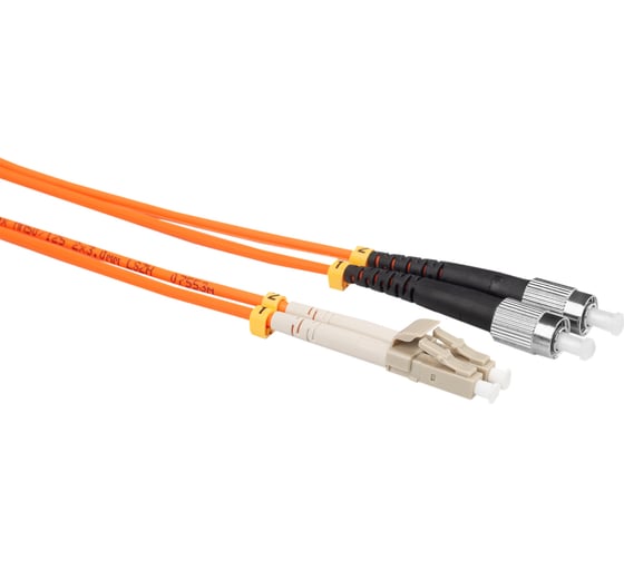 Оптический коммутационный шнур (патч-корд) DATAREX lc-fc duplex om2 нга-hf оранжевый 1,0 м DR-220251