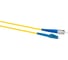 Оптический коммутационный шнур (патч-корд) DATAREX lc-fc simplex os2 нга-hf желтый 1,5 м DR-220202 2