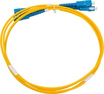 Оптический коммутационный шнур DATAREX патч-корд sc-sc duplex os2 нга-hf желтый 1,0 м DR-221141