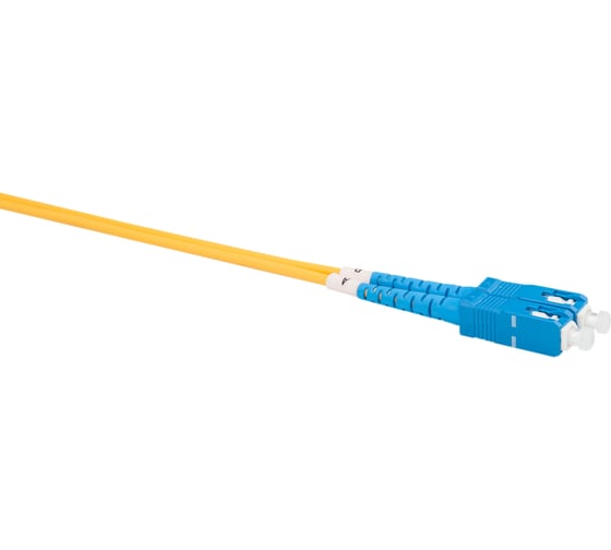 Оптический коммутационный шнур DATAREX патч-корд sc-sc duplex os2 нга-hf желтый 7,0 м DR-221146