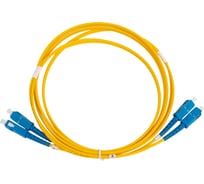 Оптический коммутационный шнур DATAREX патч-корд sc-sc duplex os2 нга-hf желтый 2,0 м DR-221143