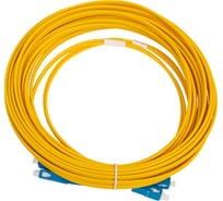 Оптический коммутационный шнур DATAREX патч-корд sc-sc duplex os2 нга-hf желтый 10 м DR-221147