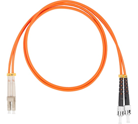 Оптический коммутационный шнур (патч-корд) DATAREX lc-st duplex om2 нга-hf оранжевый 7,0 м DR-220356