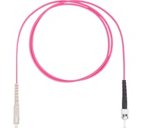 Оптический коммутационный шнур (патч-корд) DATAREX sc-st simplex om4 нга-hf маджента 10 м DR-221337