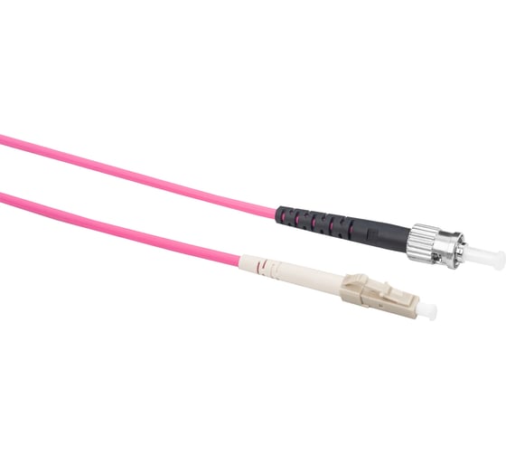 Оптический коммутационный шнур (патч-корд) DATAREX lc-st simplex om4 нга-hf маджента 1,5 м DR-220332