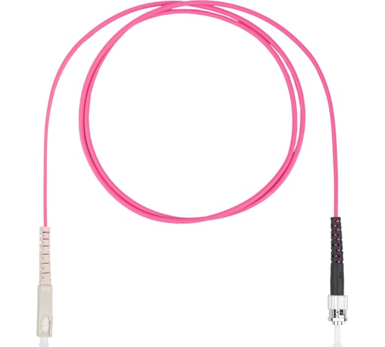 Оптический коммутационный шнур (патч-корд) DATAREX sc-st simplex om4 нга-hf маджента 20 м DR-221339 1