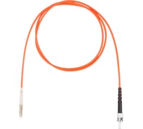 Оптический коммутационный шнур (патч-корд) DATAREX lc-st simplex om2 нга-hf оранжевый 5,0 м DR-220315