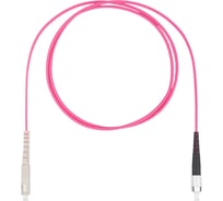 Оптический коммутационный шнур DATAREX патч-корд sc-fc simplex om4 нга-hf маджента 10 м DR-221237