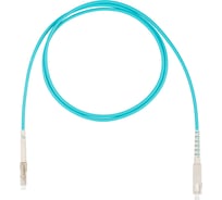 Оптический коммутационный шнур DATAREX патч-корд lc-sc simplex om3 нга-hf бирюзовый 15 м DR-220128