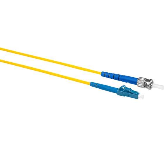 Оптический коммутационный шнур (патч-корд) DATAREX lc-st simplex os2 нга-hf желтый 1,5 м DR-220302