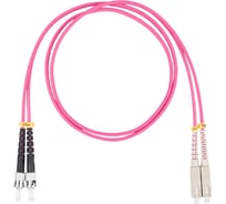 Оптический коммутационный шнур (патч-корд) DATAREX sc-st duplex om4 нга-hf маджента 3,0 м DR-221374
