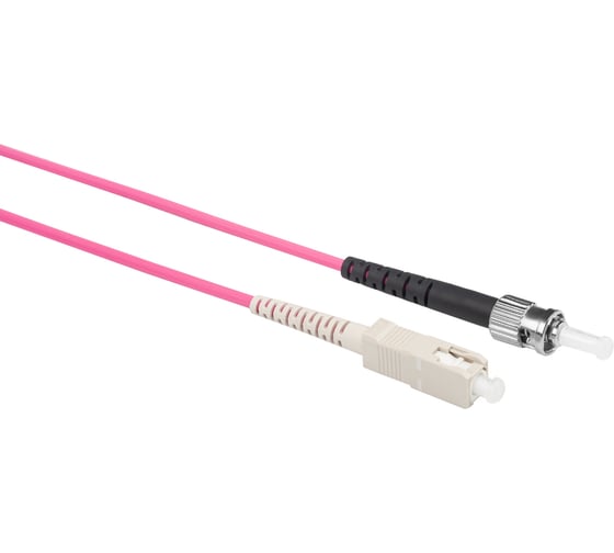 Оптический коммутационный шнур (патч-корд) DATAREX sc-st simplex om4 нга-hf маджента 3,0 м DR-221334