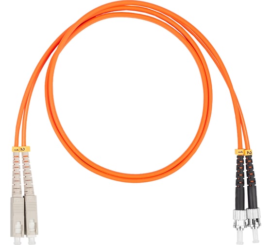 Оптический коммутационный шнур (патч-корд) DATAREX sc-st duplex om2 нга-hf оранжевый 7,0 м DR-221356 1