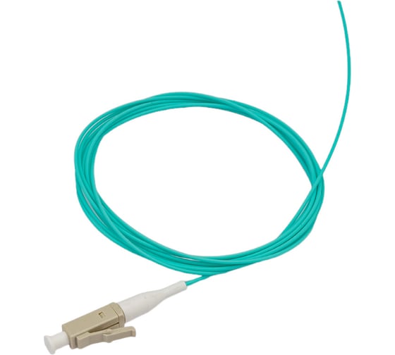 Оптический монтажный шнур (пигтейл) DATAREX lc om3 нга-hf бирюзовый 1,5 м DR-224422