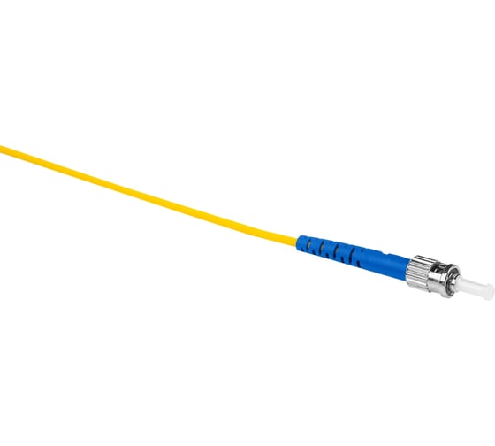 Оптический коммутационный шнур DATAREX патч-корд st-st simplex os2 нга-hf желтый 1,0 м DR-223301