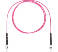 Оптический коммутационный шнур DATAREX патч-корд st-st simplex om4 нга-hf маджента 3,0 м DR-223334