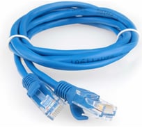 Патч-корд Гарнизон CCA light UTP кат.5e, 1.5м, литой, многожильный (синий), PC-UTP-5e-1.5-B
