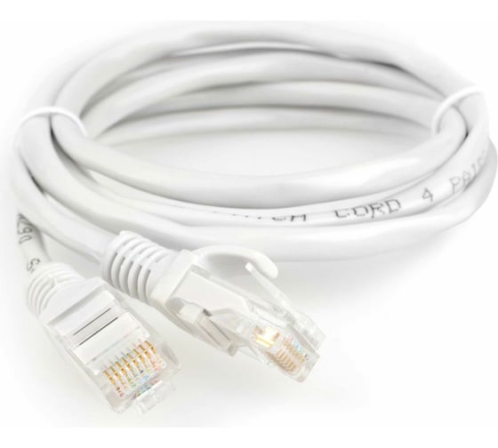 Патч-корд Гарнизон CCA light UTP кат.5e, 1.5м, литой, многожильный (серый), PC-UTP-5e-1.5