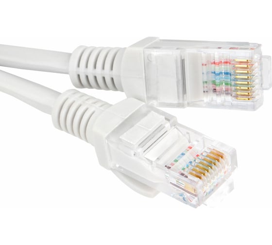 Патч-корд Гарнизон CCA light UTP кат.5e, 1.5м, литой, многожильный (серый), PC-UTP-5e-1.5