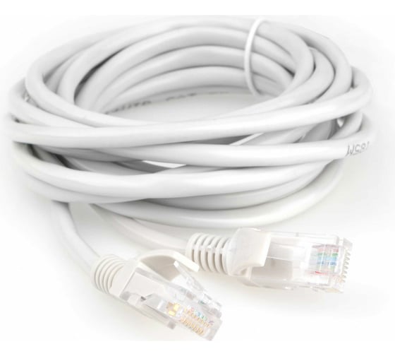 Патч-корд Гарнизон CCA light UTP кат.5e, 3м, литой, многожильный (серый), PC-UTP-5e-3