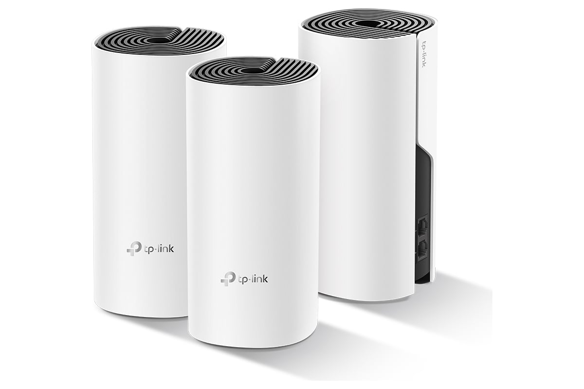 Домашняя mesh Wi-Fi система TP-Link DECO M4(3-PACK) - выгодная цена,  отзывы, характеристики, фото - купить в Москве и РФ