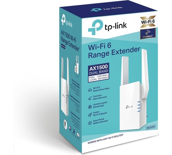 Усилитель wi-fi сигнала TP-Link RE505X