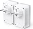 Комплект 2-портовых адаптеров TP-Link powerline со встроенной розеткой TL-PA4020P KIT 2
