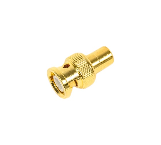 Переход BNC штекер - RCA гнездо Pro Legend металл Gold, Gold, PL2346