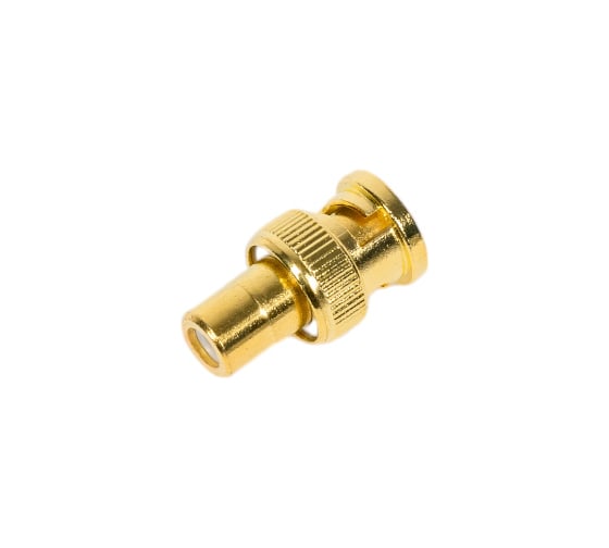 Переход BNC штекер - RCA гнездо Pro Legend металл Gold, Gold, PL2346