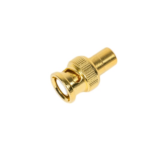 Переход BNC штекер - RCA гнездо Pro Legend металл Gold, Gold, PL2346