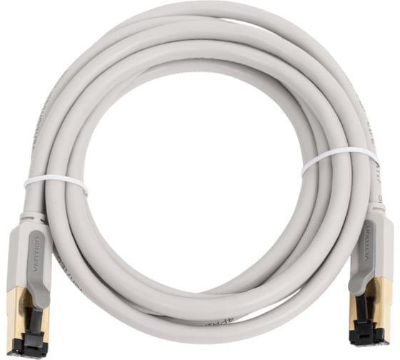 Прямой патч-корд VENTION SFTP cat.7 RJ45 - 2м. Серый ICDHH 1