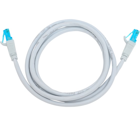 Прямой патч-корд VENTION UTP cat.5е, RJ45 - 1,5м. Серый VAP-A10-S150