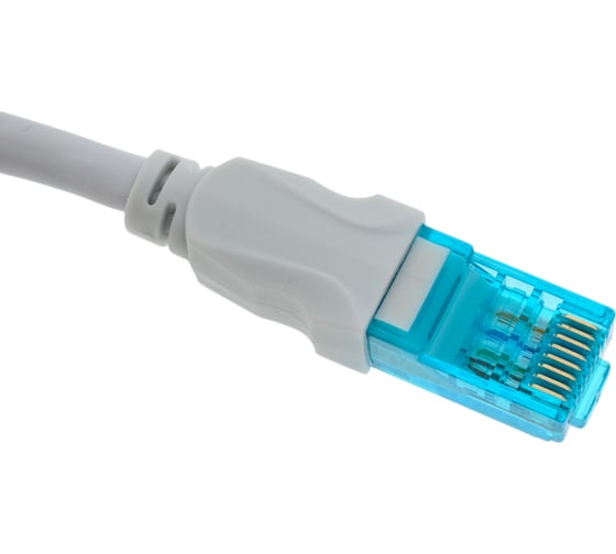 Прямой патч-корд VENTION UTP cat.5е, RJ45 - 1,5м. Серый VAP-A10-S150