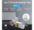 Коннектор RJ45 (8p8c) VENTION, FTP cat. 7, под витую пару (10шт.) IDER0-10 4